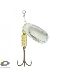Lingura rotativa GoldStar Sparrow nr.1, culoare Silver