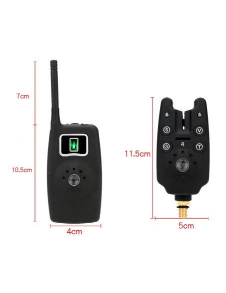 Set 6 Avertizori cu Statie FL si penar de transport model JY-19