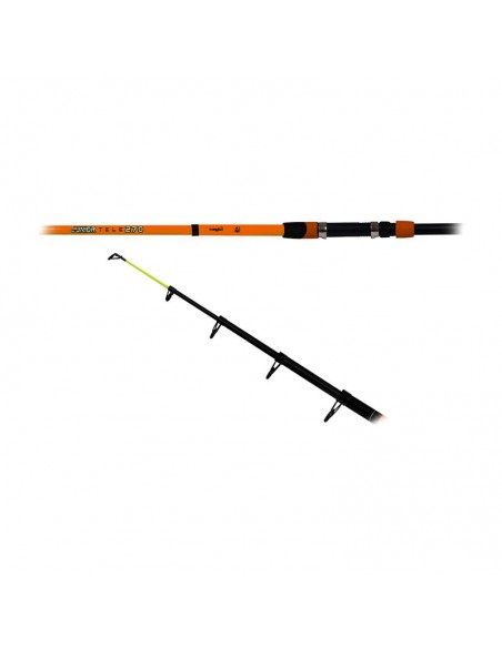 Lanseta Kamasaki Junior Telescopica, Portocalie, 3m, 50-100g Lanseta Kamasaki Junior Telescopica, Portocalie, 3m, 50-100g