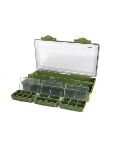 Cutie plastic Formax Feeder Box cu 3 cutii pentru carlige