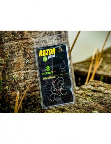 Carlige Carp Spirit V-Curve XS, 10buc/plic