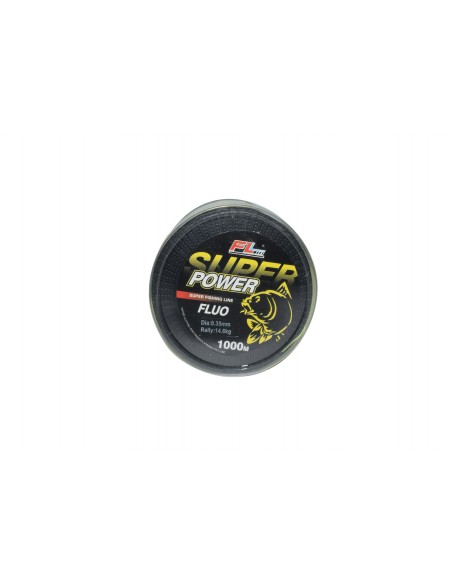 Fir Monofilament FL Super Power Fluo, 1000m Fir Monofilament FL Super Power Fluo, 1000m