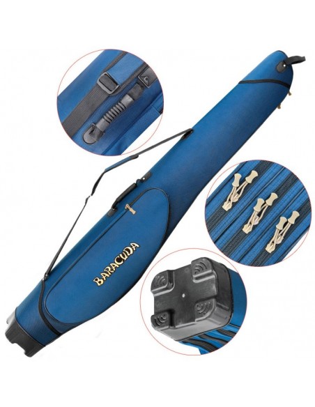 Husa lansete semirigida Baracuda 3 compartimente, 150cm B45, 150cm