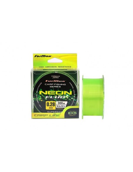 Fir Monofilament Formax Neon Fluo, 300m Fir Monofilament Formax Neon Fluo, 300m