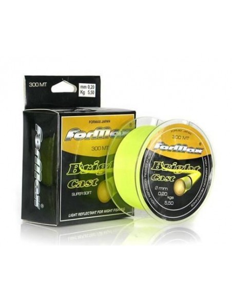 Fir Monofilament Formax Bright Cast, 300m Fir Monofilament Formax Bright Cast, 300m