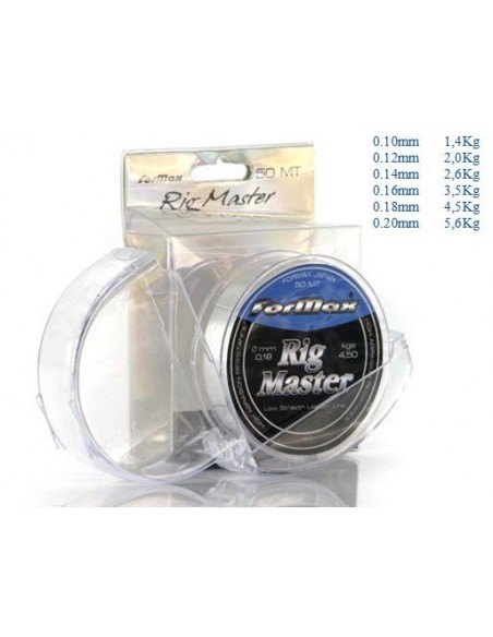 Fir Monofilament Formax Rig Master, 50m Fir Monofilament Formax Rig Master, 50m