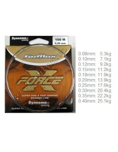 Fir Textil Scufundator Formax Xforce, 100m