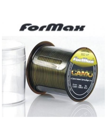 Fir Monofilament Formax Camo Carp, 300m Fir Monofilament Formax Camo Carp, 300m