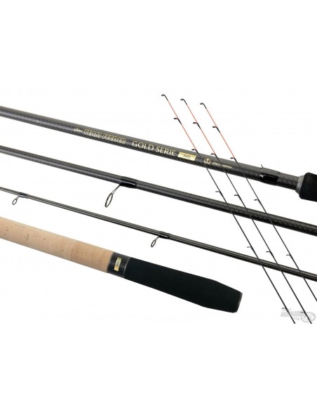 Lanseta Team Feeder By Dome Gold serie 360L, 3.60m, 20-55gr, 3+3buc Lanseta Team Feeder By Dome Gold serie 360L, 3.60m, 20-55gr, 3+3buc