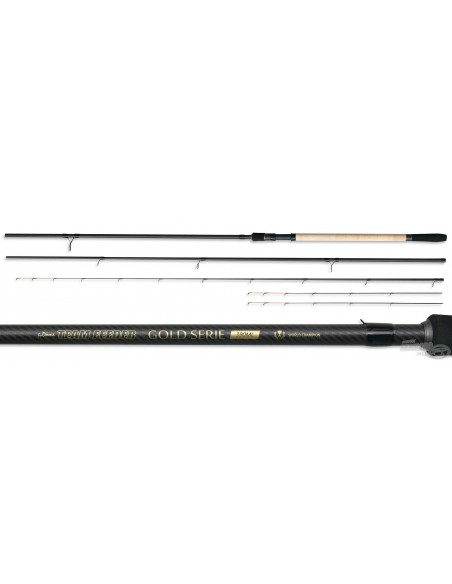 Lanseta Team Feeder By Dome Gold serie 390ML, 3.90m, 30-60gr, 3+3buc Lanseta Team Feeder By Dome Gold serie 390ML, 3.90m, 30-60gr, 3+3buc
