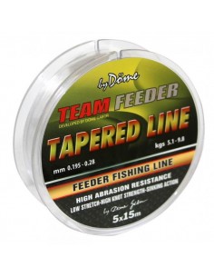 Fir Inaintas Conic Team Feeder By Dome Tapered Leader, 5x15m, 0.20mm-0.31mm