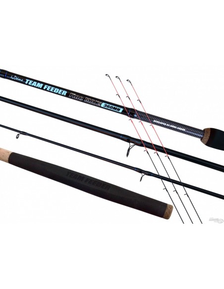 Lanseta Team Feeder By Dome Fine Max MH, 3.60m, 40-80gr, 3+3buc Lanseta Team Feeder By Dome Fine Max MH, 3.60m, 40-80gr, 3+3buc
