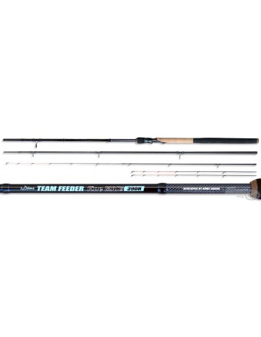 Lanseta Team Feeder By Dome Fine Max H, 3.90m, 50-100gr, 3+3buc