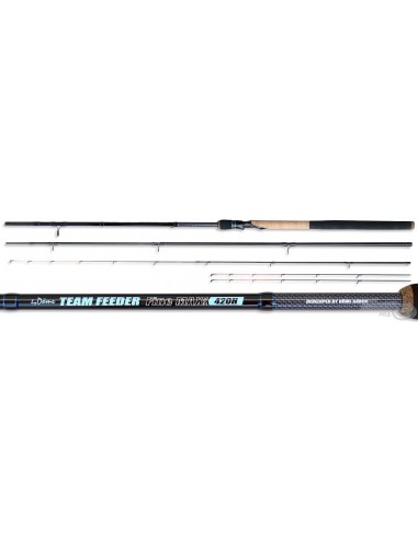 Lanseta Team Feeder By Dome Fine Max H, 4.20m, 50-120gr, 3+3buc
