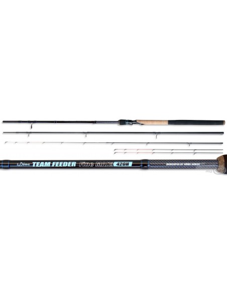 Lanseta Team Feeder By Dome Fine Max H, 4.20m, 50-120gr, 3+3buc