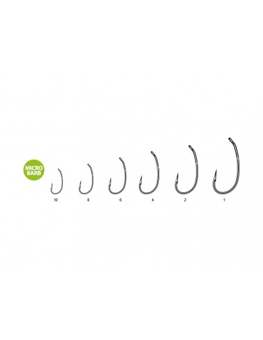 Carlige Carp Spirit Medium Curve Shank, 10 buc/plic