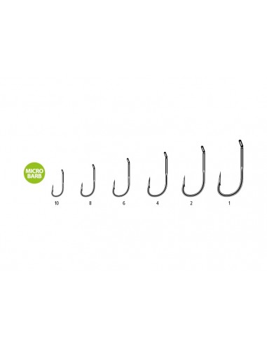 Carlige Carp Spirit Razor Point Long Shank, 10buc/plic