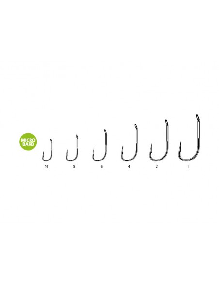 Carlige Carp Spirit Razor Point Long Shank, 10buc/plic