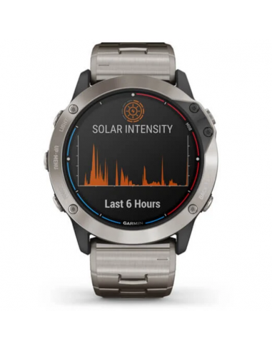 Ceas Garmin Quatix 6x Solar Titanium, 51mm