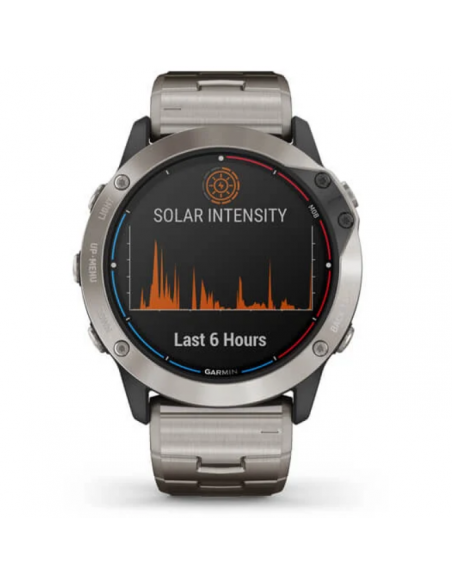 Ceas Garmin Quatix 6x Solar Titanium, 51mm Ceas Garmin Quatix 6x Solar Titanium, 51mm