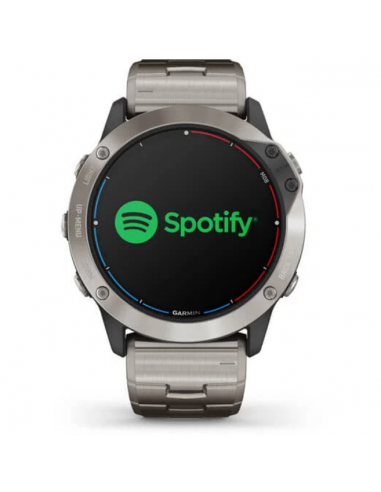 Ceas Garmin Quatix 6x Solar Titanium, 51mm