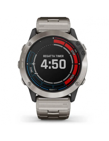 Ceas Garmin Quatix 6x Solar Titanium, 51mm