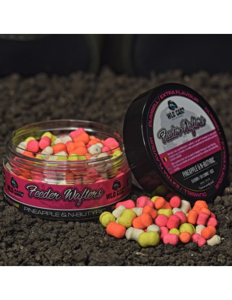 Wafters Feeder Wlc Carp, Ananas & N-butyric, 6x8mm si 8x10mm, 40g Wafters Feeder Wlc Carp, Ananas & N-butyric, 6x8mm si 8x10mm, 40g