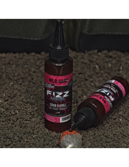 Lichid Aditiv Wlc Carp Fluo Fizz, Crab & Krill, 115ml Lichid Aditiv Wlc Carp Fluo Fizz, Crab & Krill, 115ml