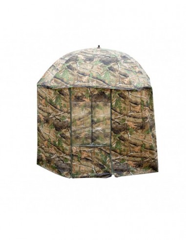 Umbrela EnergoTeam cu parasolar, camuflaj, 250x170x210cm