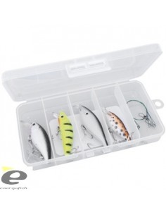 Set Voblere Goldstar Universal (4 Voblere, 2 Strune+cutie)