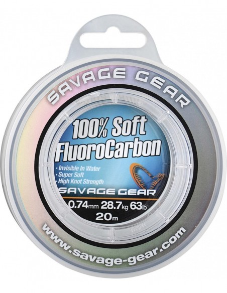 Fir Fluorocarbon Savage Gear Soft, 15m Fir Fluorocarbon Savage Gear Soft, 15m