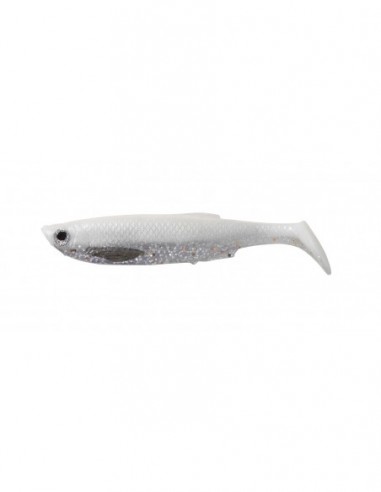 Shad Savage Gear Bleak Paddle Tail, White Silver, 8cm, 4buc/plic