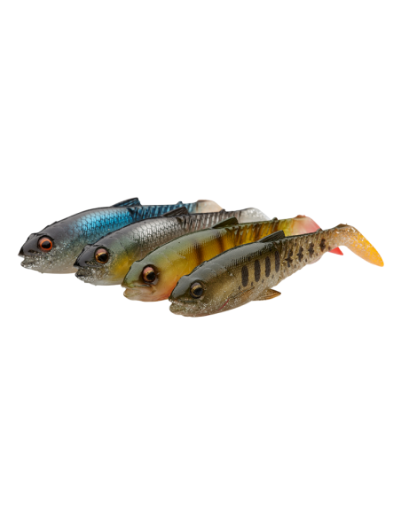 Shad Savage Gear Craft Cannibal, Dark Water Mix, 12.5cm, 20g, 3buc/plic Shad Savage Gear Craft Cannibal, Dark Water Mix, 12.5cm, 20g, 3buc/plic