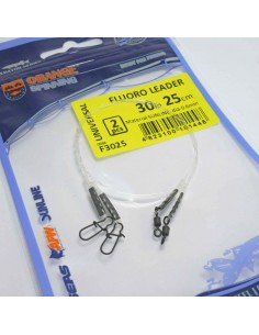 Struna Orange Fluoro Leader, 20cm