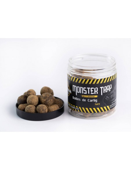 Boilies Bucovina Baits Monster Trap, Tare, 16-18-20mm, 150g Boilies Bucovina Baits Monster Trap, Tare, 16-18-20mm, 150g