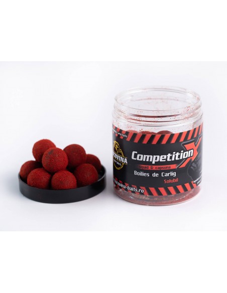 Boilies Bucovina Baits Competition X, Solubil, 16-18-20mm, 150g Boilies Bucovina Baits Competition X, Solubil, 16-18-20mm, 150g