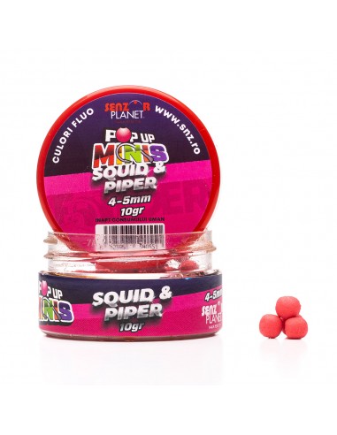 Pop-up Senzor Planet Minis Squid & Piper, 4-5mm, 10g