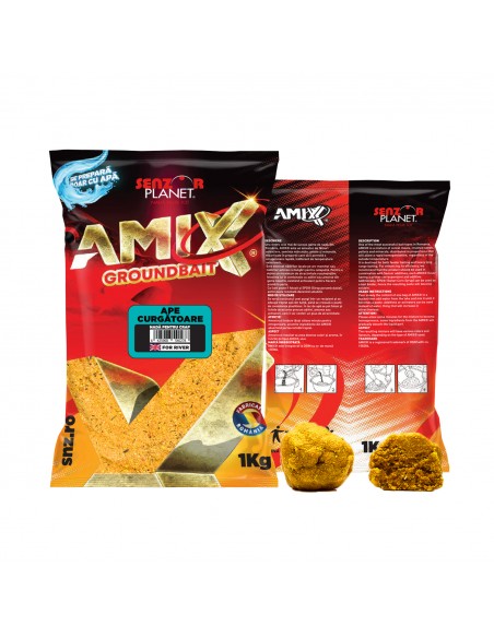 Groundbait Senzor Planet Amix Ape Curgatoare, 1kg Groundbait Senzor Planet Amix Ape Curgatoare, 1kg