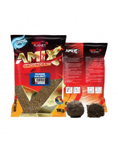 Groundbait Senzor Planet Amix Marine Halibut, 1kg