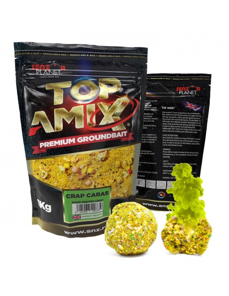 Nada Senzor Planet Top Amix Crap Caras, 1kg Nada Senzor Planet Top Amix Crap Caras, 1kg