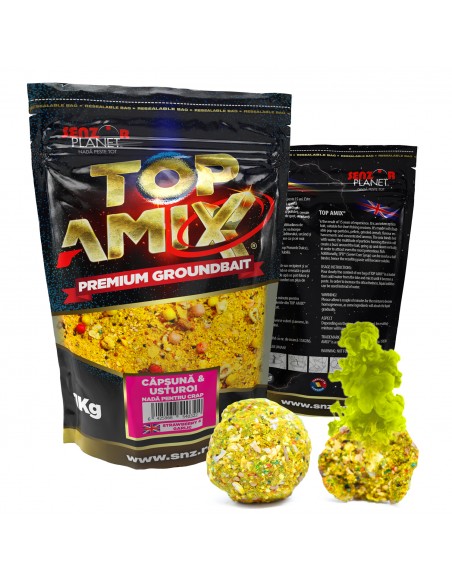 Nada Senzor Planet Top Amix Capsuna & Usturoi, 1kg Nada Senzor Planet Top Amix Capsuna & Usturoi, 1kg