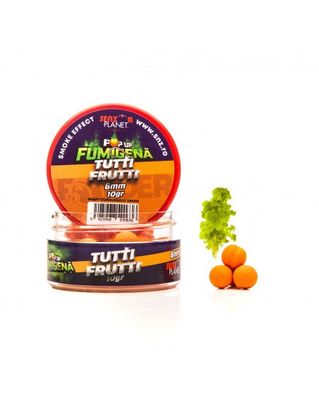 Pop-up Senzor Planet Fumigena Method Feeder, Tutti Frutti, 6mm, 10g Pop-up Senzor Planet Fumigena Method Feeder, Tutti Frutti, 6mm, 10g