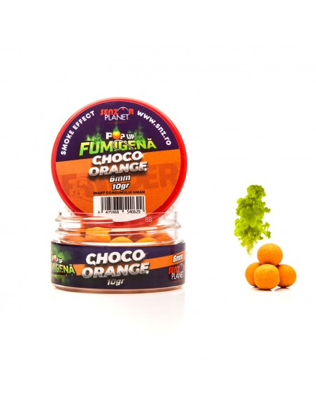 Pop-up Senzor Planet Fumigena Method Feeder, Choco Orange, 6mm, 10g Pop-up Senzor Planet Fumigena Method Feeder, Choco Orange, 6mm, 10g
