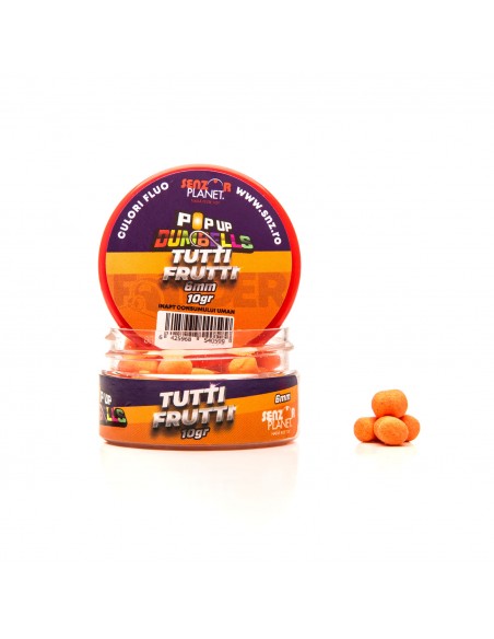 Dumbells Senzor Planet Method Feeder, Tutti Frutti, 6mm, 10g Dumbells Senzor Planet Method Feeder, Tutti Frutti, 6mm, 10g