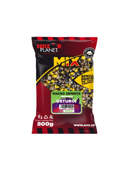 Mix de Seminte Preparate Senzor Planet, Usturoi, 800g
