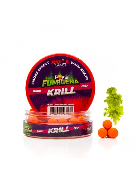 Pop-up Senzor Planet Fumigena, Krill, 8mm, 25g Pop-up Senzor Planet Fumigena, Krill, 8mm, 25g