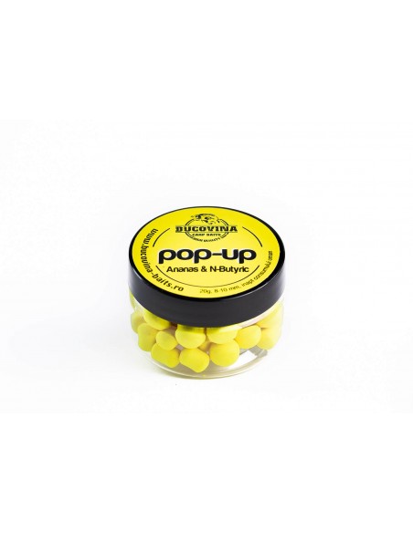 Pop-Up Bucovina Baits, Ananas & N Butyric, 8-10mm, 20g
