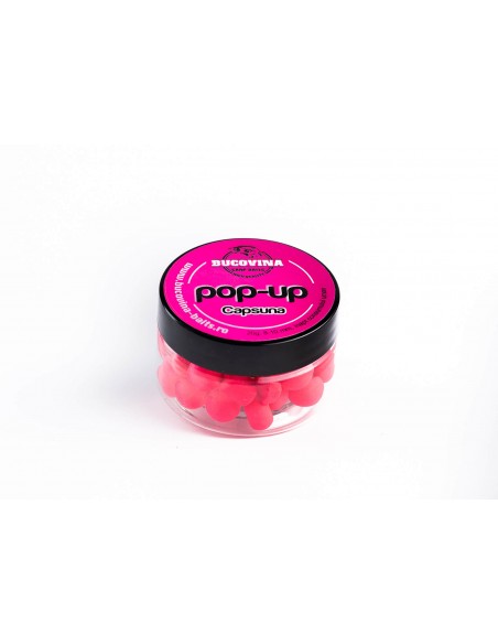 Pop-Up Bucovina Baits, Capsuna, 8-10mm, 20g