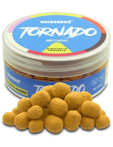 Pelete Haldorado Tornado Method, Ananas & N-Butyric, 6-8mm, 30gr Pelete Haldorado Tornado Method, Ananas & N-Butyric, 6-8mm, 30gr