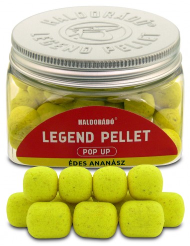 Pelete Haldorado Legend Pellet, Ananas Dulce, 12-16mm, 50g
